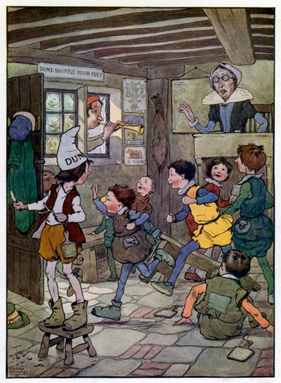 Illustratie voor Het Verhaal van Tom The Piper