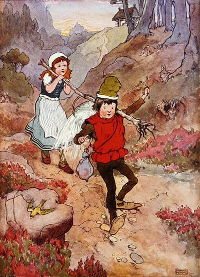 Jack en Jill, illustratie uit 