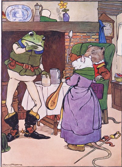 Bid Mevrouw Muis, wilt u ons een liedje geven, illustratie uit 