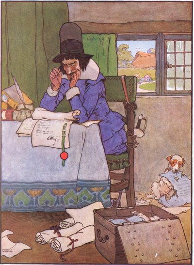 Toen hij voor hun rijkdom bedacht om ze allebei weg te maken, jaren 1930 door Frank Adams