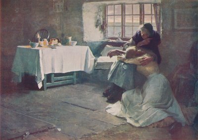 Een hopeloze dageraad door Frank Bramley