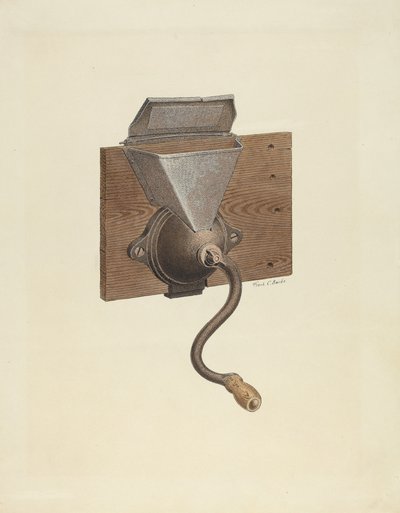 Koffiemolen door Frank C. Barks