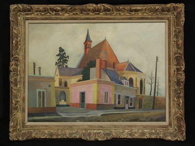 Kapel van Notre Dame - Chartres, c.1938 door Frank Coombs