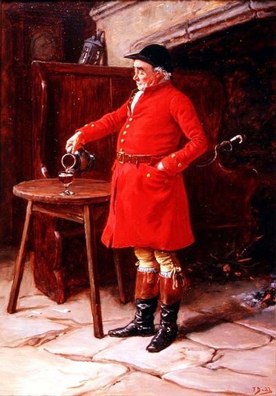 Een glas vrolijkheid door Frank Dadd