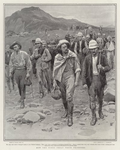 Hoe de Boeren hun Gevangenen Behandelen door Frank Dadd