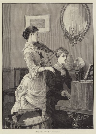 De smeltende, mystieke melodie van de muziek, de Ettrick Shepherd door Frank Dadd