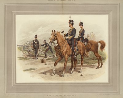 Koninklijke Rijdende Artillerie door Frank Dadd