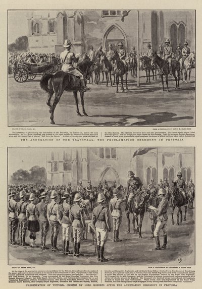 De annexatie van de Transvaal door Frank Dadd