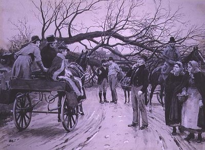 De gevallen boom door Frank Dadd