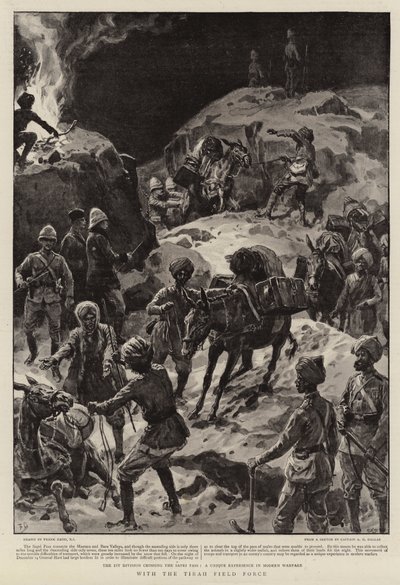 Met de Tirah Veldmacht door Frank Dadd