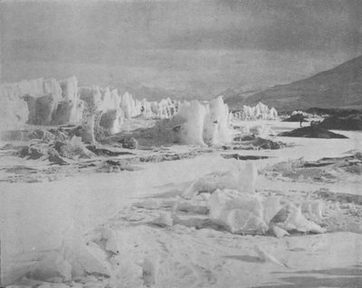 Alph Avenue, Waar We Uit de Pinnacle Ice Kwamen, c1911 door Frank Debenham
