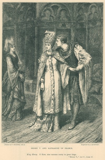 Illustratie voor Shakespeare