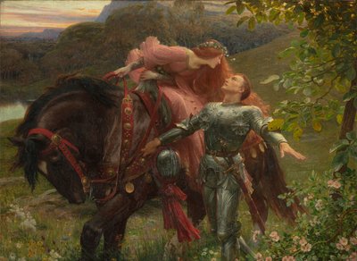 La Belle Dame Sans Merci door Frank Dicksee