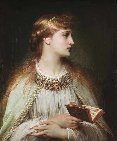 Ophelia door Frank Dicksee