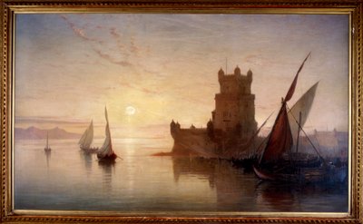 Lissabon - Kasteel van Balem, 1850 door Frank Dillon