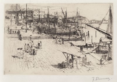 Riva degli Schiavoni, No. 1 door Frank Duveneck