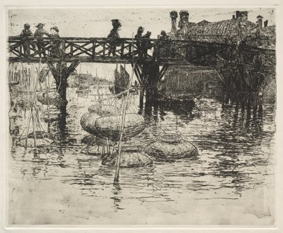San Pietro in Castello, Venetië, 1883 door Frank Duveneck