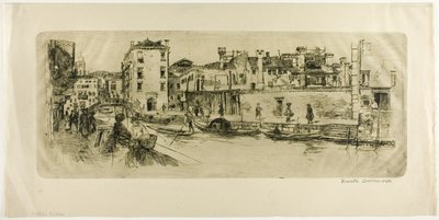 San Trovasso-kanaal door Frank Duveneck