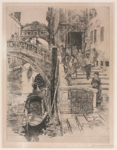 De Brug der Zuchten tweede plaat, 1885 door Frank Duveneck