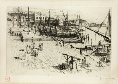De Riva, kijkend naar het Groothertogelijk Paleis door Frank Duveneck