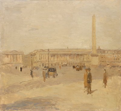 Place de la Concorde nr. III, n.d. door Frank Edwin Scott