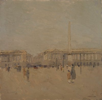 Place de la Concorde nr. II door Frank Edwin Scott