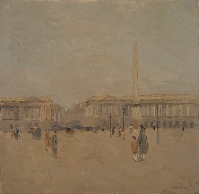 Place de la Concorde nr. II door Frank Edwin Scott