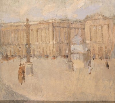 Place de la Concorde no. I door Frank Edwin Scott
