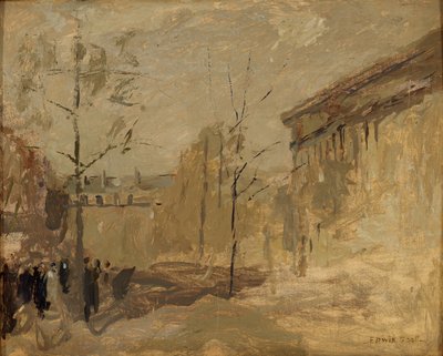 Place de la Madeleine no. II, n.d. door Frank Edwin Scott