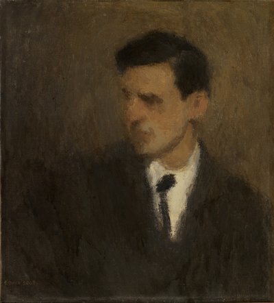 Portret van een jonge man, n.d. door Frank Edwin Scott