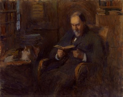 Portret van Sanford Saltus uit New York, ca. 1915 door Frank Edwin Scott