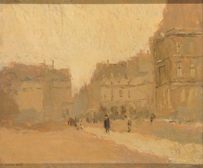 Pyramidesstraat door Frank Edwin Scott