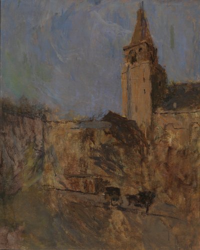 St. Germain des Pres nr. I, n.d. door Frank Edwin Scott