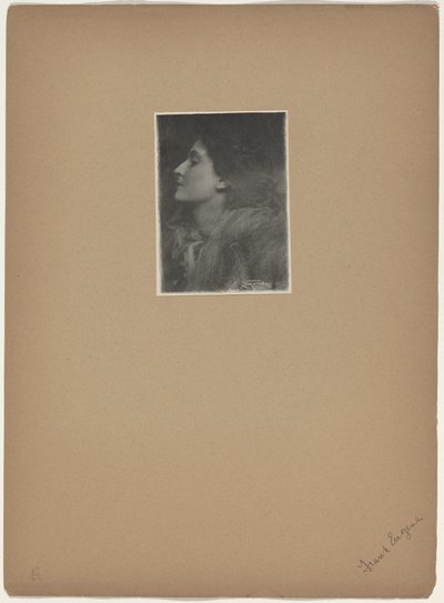 Dame van Charlotte,1901 (foto) door Frank Eugene