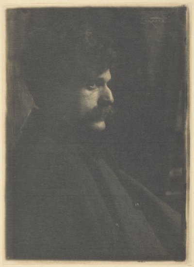 Portret van Alfred Stieglitz door Frank Eugene