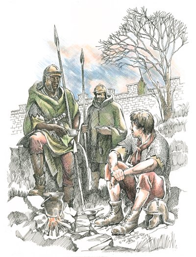 Romeinse soldaten door Frank Gardiner