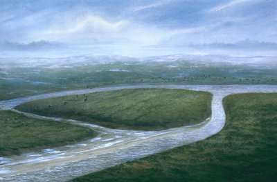 Vallei van de Rivier Colne, Zuid-Engeland, 8000 v.Chr. door Frank Gardiner