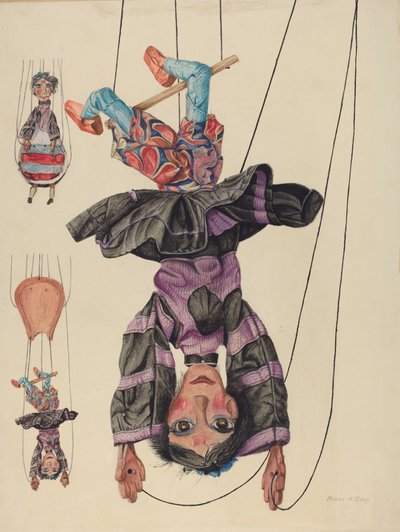 Marylin, de Trapezeartiest door Frank Gray