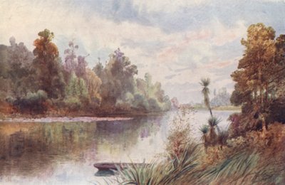 Nieuw-Zeeland: Aan de Pelorus Rivier door Frank H Wright