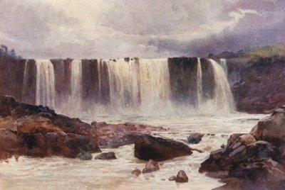 Nieuw-Zeeland: Wairua-watervallen door Frank H Wright
