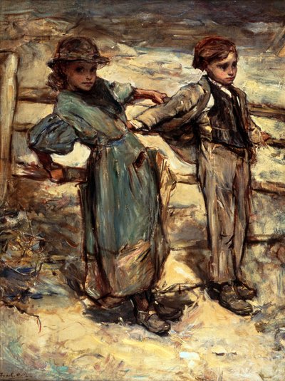 Kinderen van de zee door Frank Holl