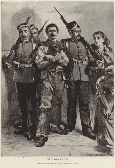 De deserteur door Frank Holl