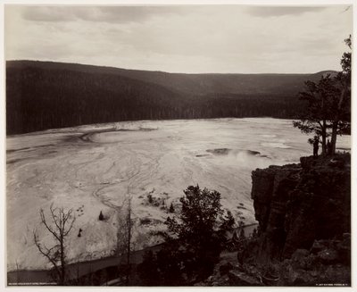 Hells Half Acre, Prismatische Bronnen, c. late 1880s door Frank Jay Haynes