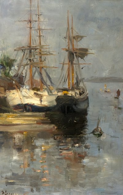 Scheepvaart door Frank Laing