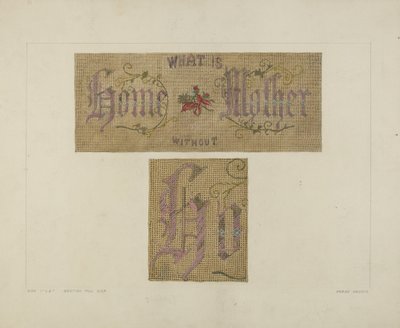 Merklap door Frank Maurer