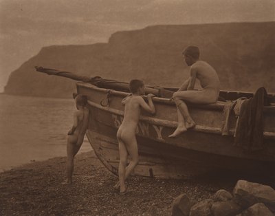 In Puris Naturalibus In een Staat van de Natuur door Frank Meadow Sutcliffe