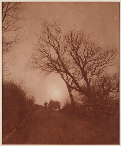 November door Frank Meadow Sutcliffe