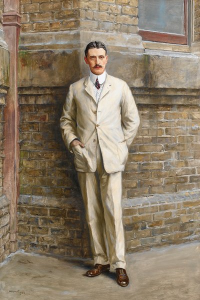 Portret door Frank Moss Bennett