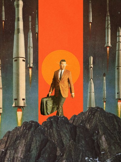 Het vertrek door Frank Moth
