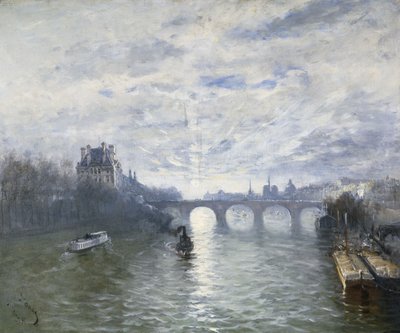 De Paris Royale aan de Seine door Frank Myers Boggs